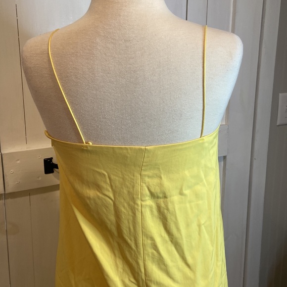 Everlane Yellow Japanese GoWeave Sleeveless Dress - Picture 2 of 4